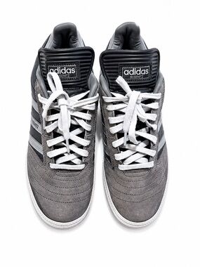 adidas Busenitz Men's Gray Suede & Mesh Skate Shoes size 11 gently used